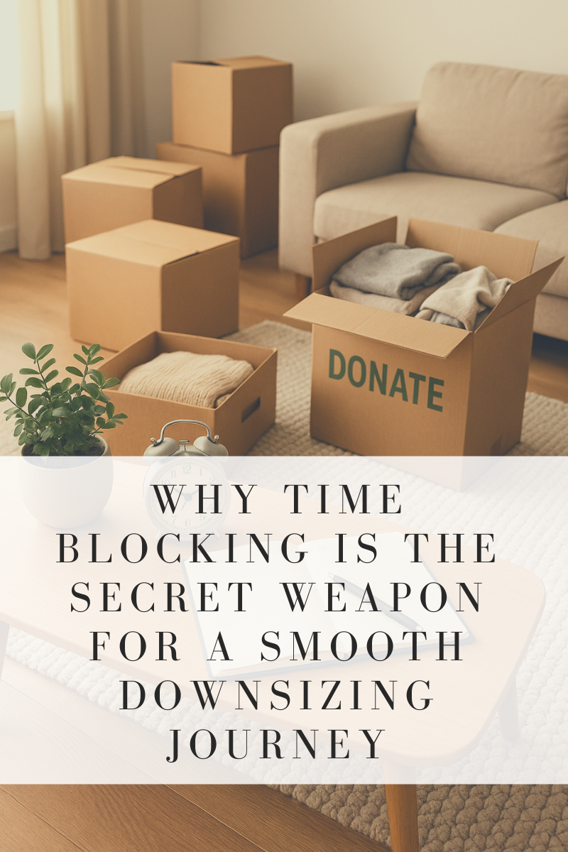 Why Time Blocking Is the Secret Weapon for a Smooth Downsizing Journey